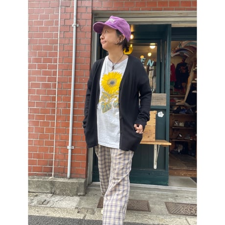 [USED] "agnes b" BLACK カーディガン