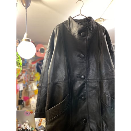 [USED] ラムLEATHER COAT