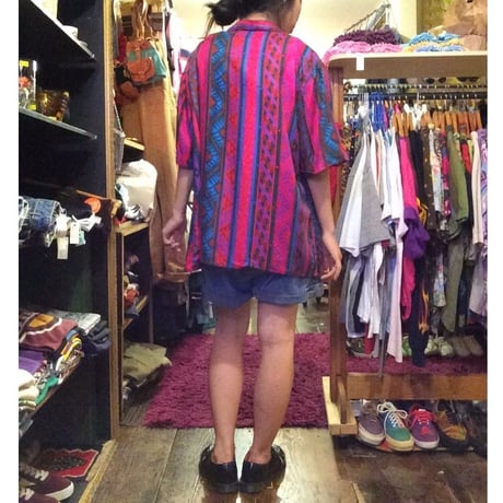 [USED] レーヨンシャツ