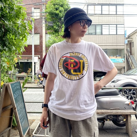 [USED] 80's "Disney University" PRINT TEE