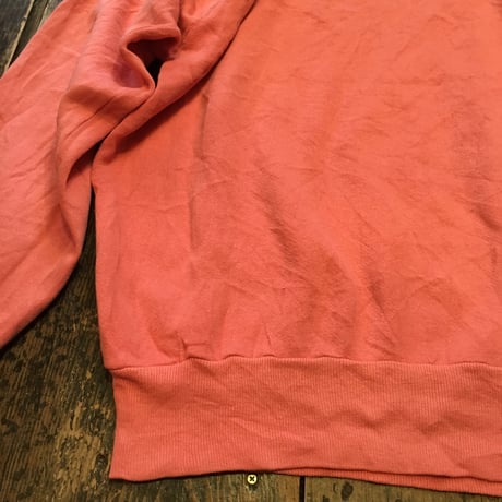 [USED] サーモンピンク の OLD SWEAT