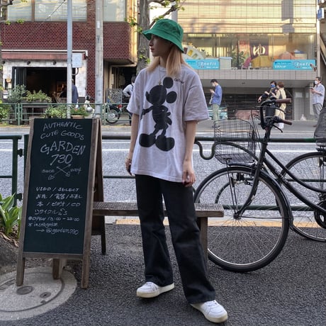 [USED] Mickey DOUBLE SIDE PRINT Tee🐭