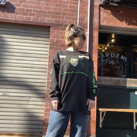 [USED] "BEETLEJUICE / Winona Ryder" Lon-Tee size L