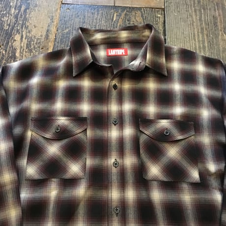 [USED]いい〜雰囲気! 渋色Checkシャツ