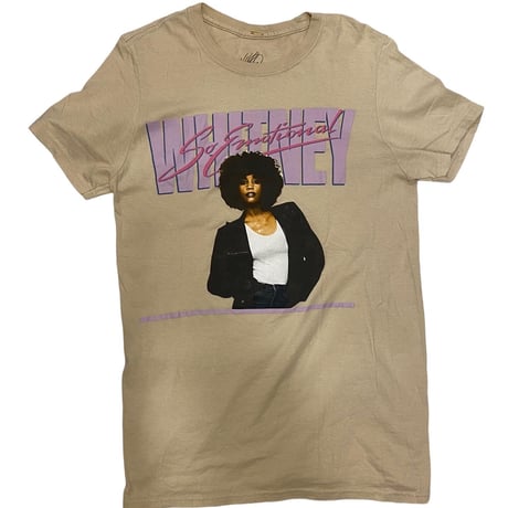[USED] WHITNEY HOUSTONプリントTシャツ
