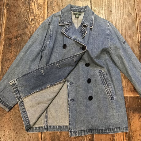 [USED] ラルフローレン DENIM ピーコート
