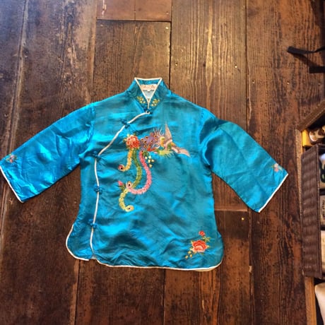 [USED] vintage チャイナシャツ