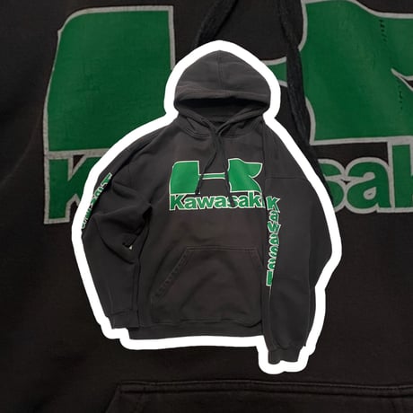 [USED] Kawasaki×Fox hoddie