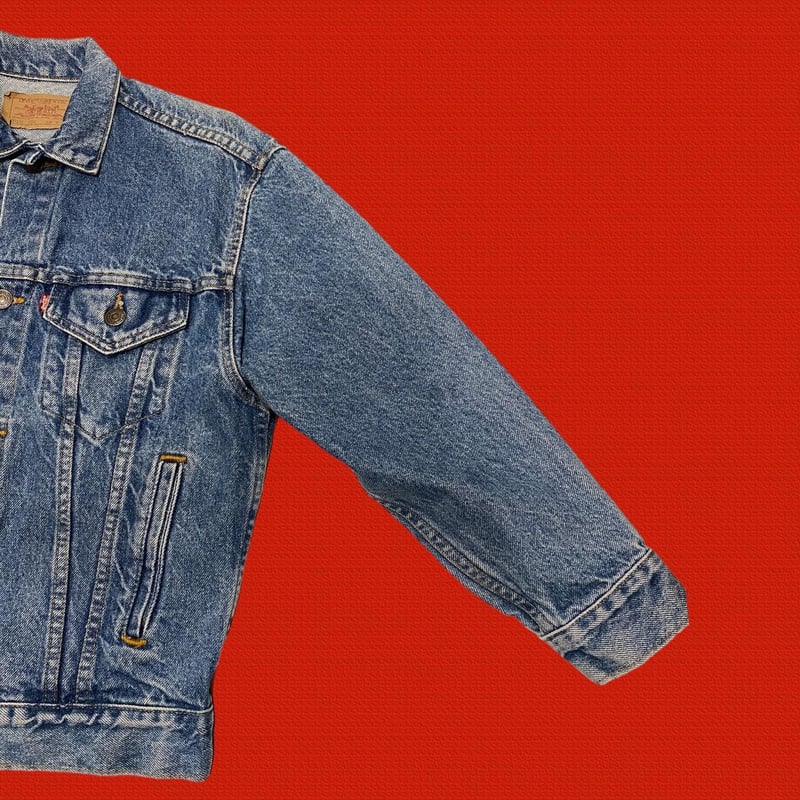 90s Levi’s 57508 デニムジャケット ヴィンテージ Gジャン 古着 90年代 リーバイス Levis 57508 七分袖 デニムジャケット G