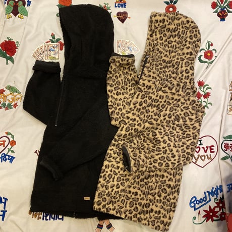 [Naughty]  HEAVY FLEECE H-ZIP HOODIE