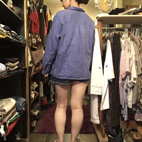 [USED] BOXシルエットの リネンシャツ