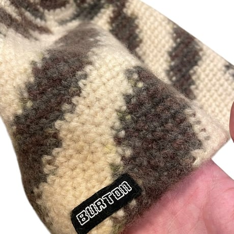 [USED] ”BURTON” WOOLビーニー