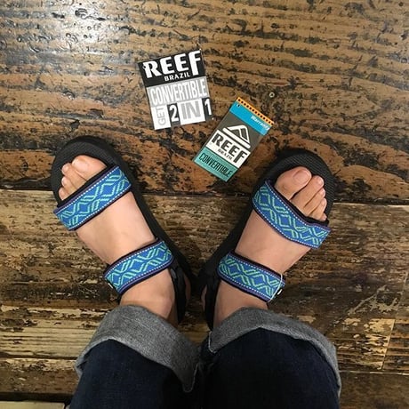 [DEADSTOCK!] 90's REEF  COVERTIBLE サンダル