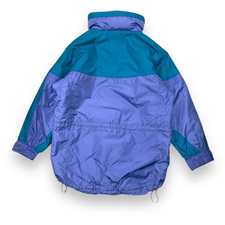 [USED] 90's Columbia 中綿マウンテンパーカー　パープル×グリーン
