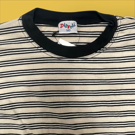 [USED] ボーダー チビtee