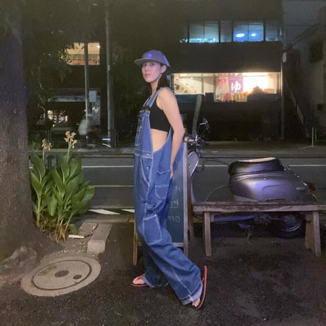 [USED] リブニットのショートキャミ