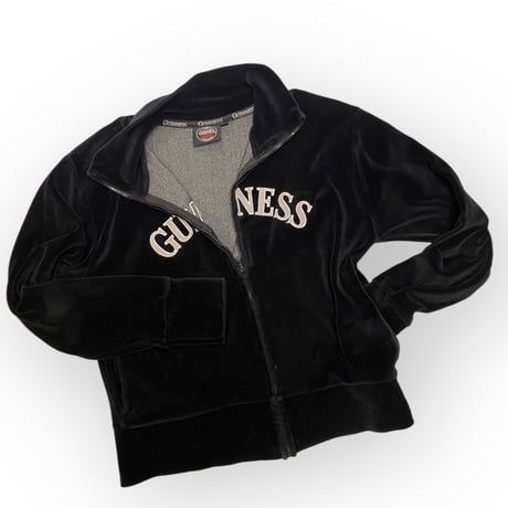 [USED] "GUINNESS" ベロア ジャージ