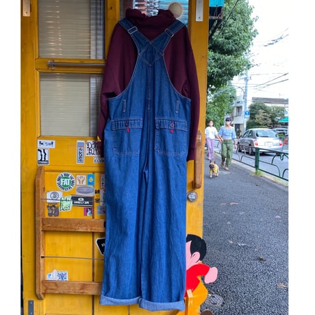 [USED]  no boundaries DENIM OVERALL