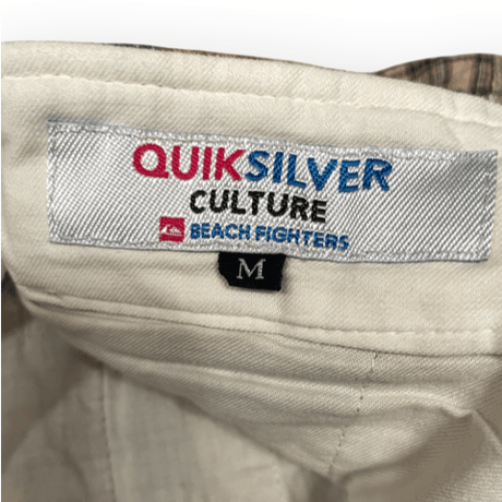 [USED] QUIK SILVER パッチワーク PANTS W34