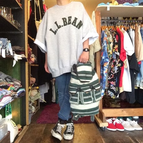[USED] L.L.BEAN CUTOFF SWEAT