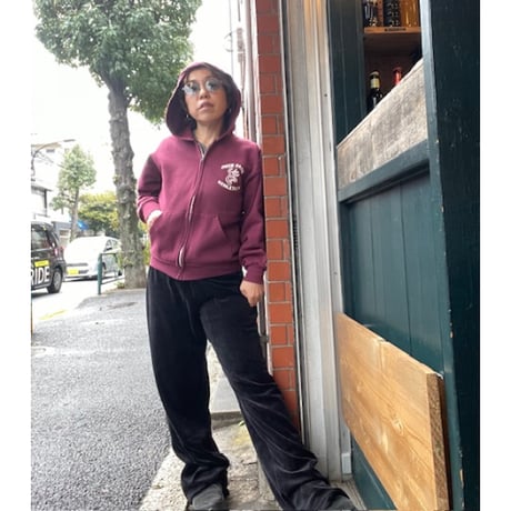 [USED]  90‘s〜00’s "Hanes" プリントZIP PARKA