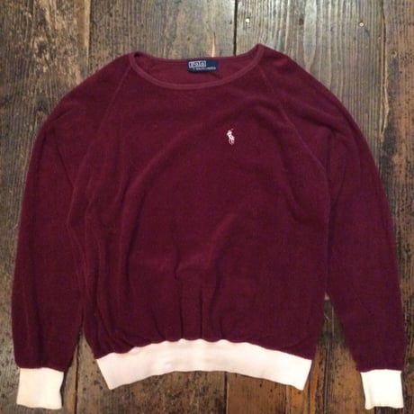 [USED] POLO パイル地トップス