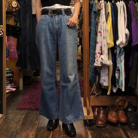 [USED]  Sears フレアデニムパンツ