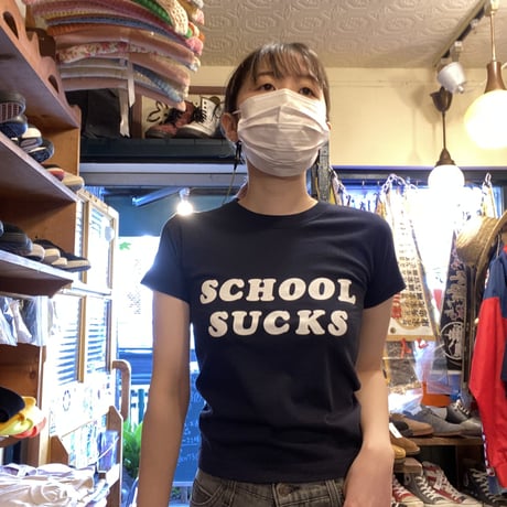[Naughty] SCHOOL SUCKS S/S Tee  -for kids -