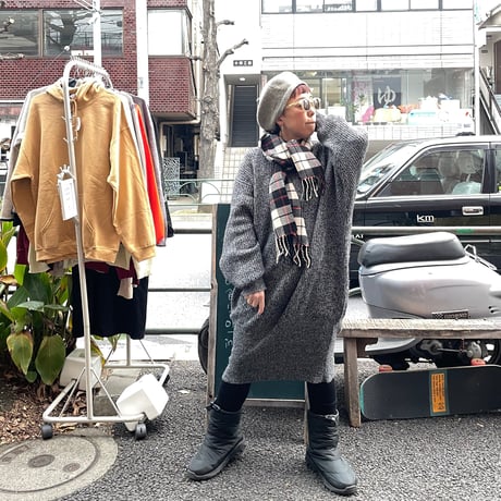 [USED] Benetton バルーン ニットワンピース