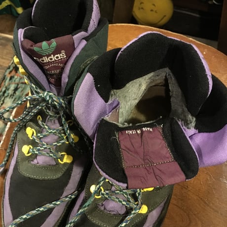 [USED] 80's adidas  BOOTS !! made in ITALY.