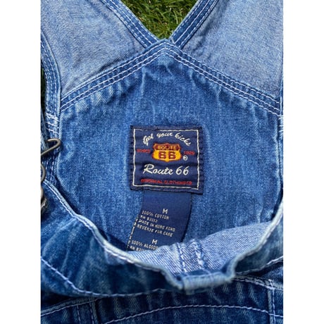 [USED]  DENIM SHORT オーバーオール