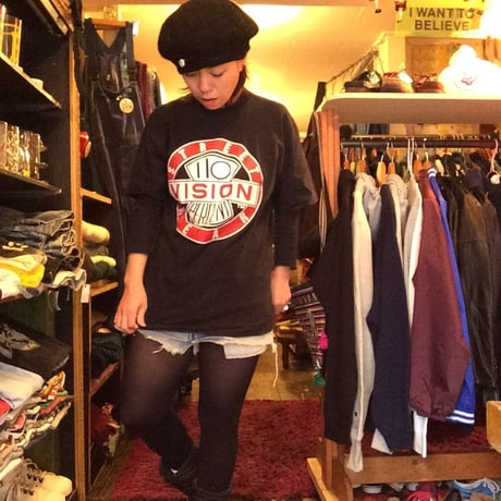 [USED] OLD VISIONプリントTシャツ