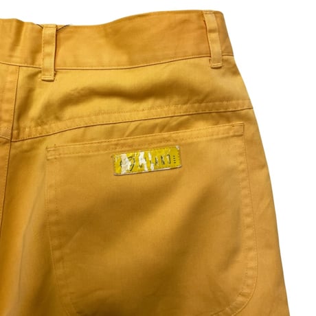[USED] 80's P.S GITANO yellowバギーパンツ
