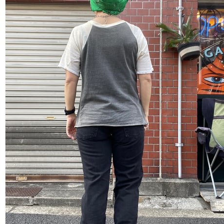 [USED] vintage薄〜いボディのスケスケラグランTee！