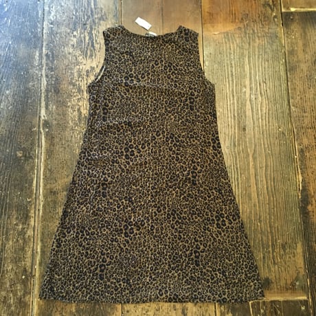 [USED] レオパードワンピース