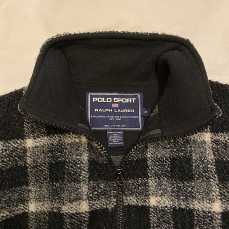 [USED] "POLO  SPORT" フルZIPフリース
