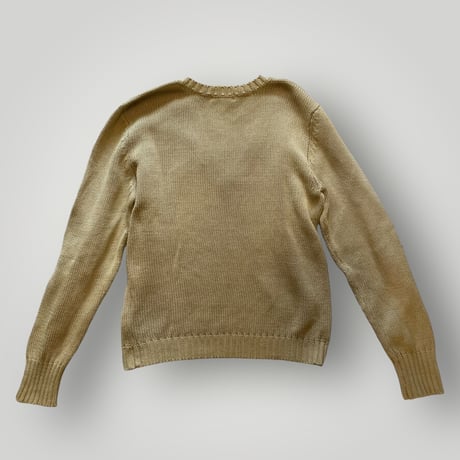 [USED]Cavin Klein cottonショート丈ニット