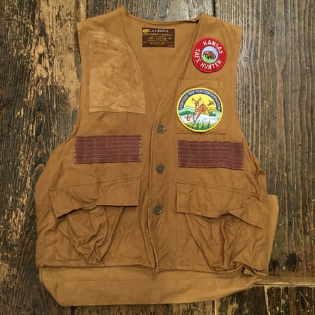 [USED] 超〜かわいい vintage ハンティングベスト