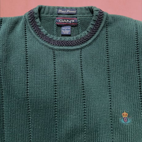 [USED] Green Hand Framed Knit 💚