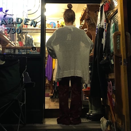 [USED]Cotton Knit ロングカーディガン