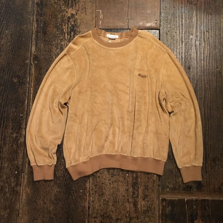 [USED] キャメル色 ベロアSWEAT