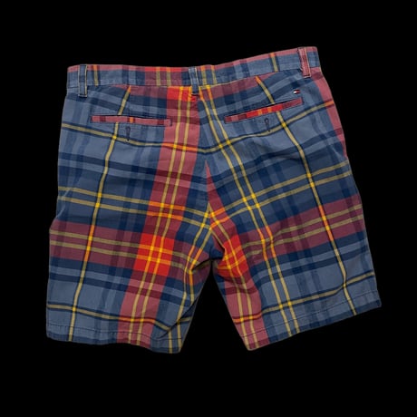 [USED]Tommy Hilfiger チェックshorts w33