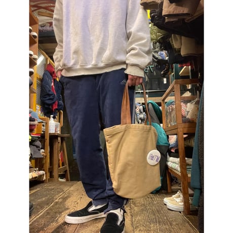 [USED] レザーキャンバス miniトートバック