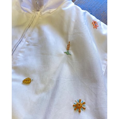 [USED] cotton刺繍スイングトップ🌸