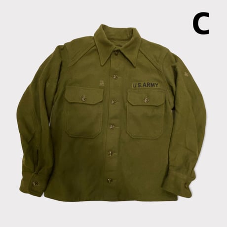 [USED] 50's US ARMY ウールシャツJKT