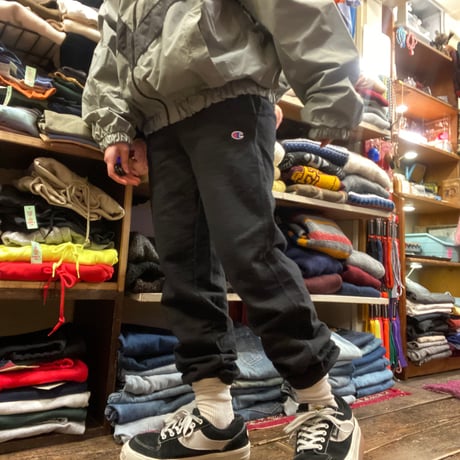 [USED] champion‼︎ SWEAT PANTS "BLACK"