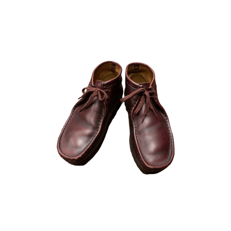 [USED] "Clarks" ワラビー Men's size