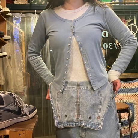 [USED]agnes b ロンtee カーディガン