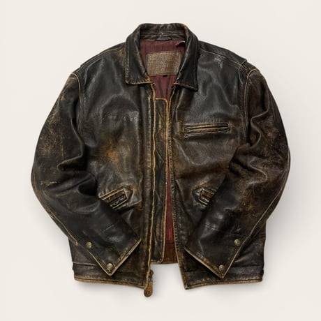 [USED] OLD "GUESS" Leather JKT