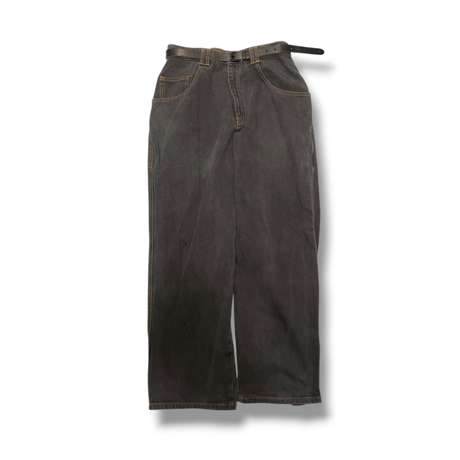 [USED] 90's バギー BLACK DENIM  "J"